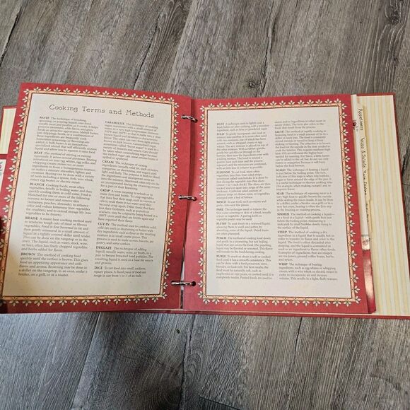 Karla Dornacher Recipe Keeper 3 Ring Binder with Tabs Country Quaint Cook Gift - Picture 9 of 13